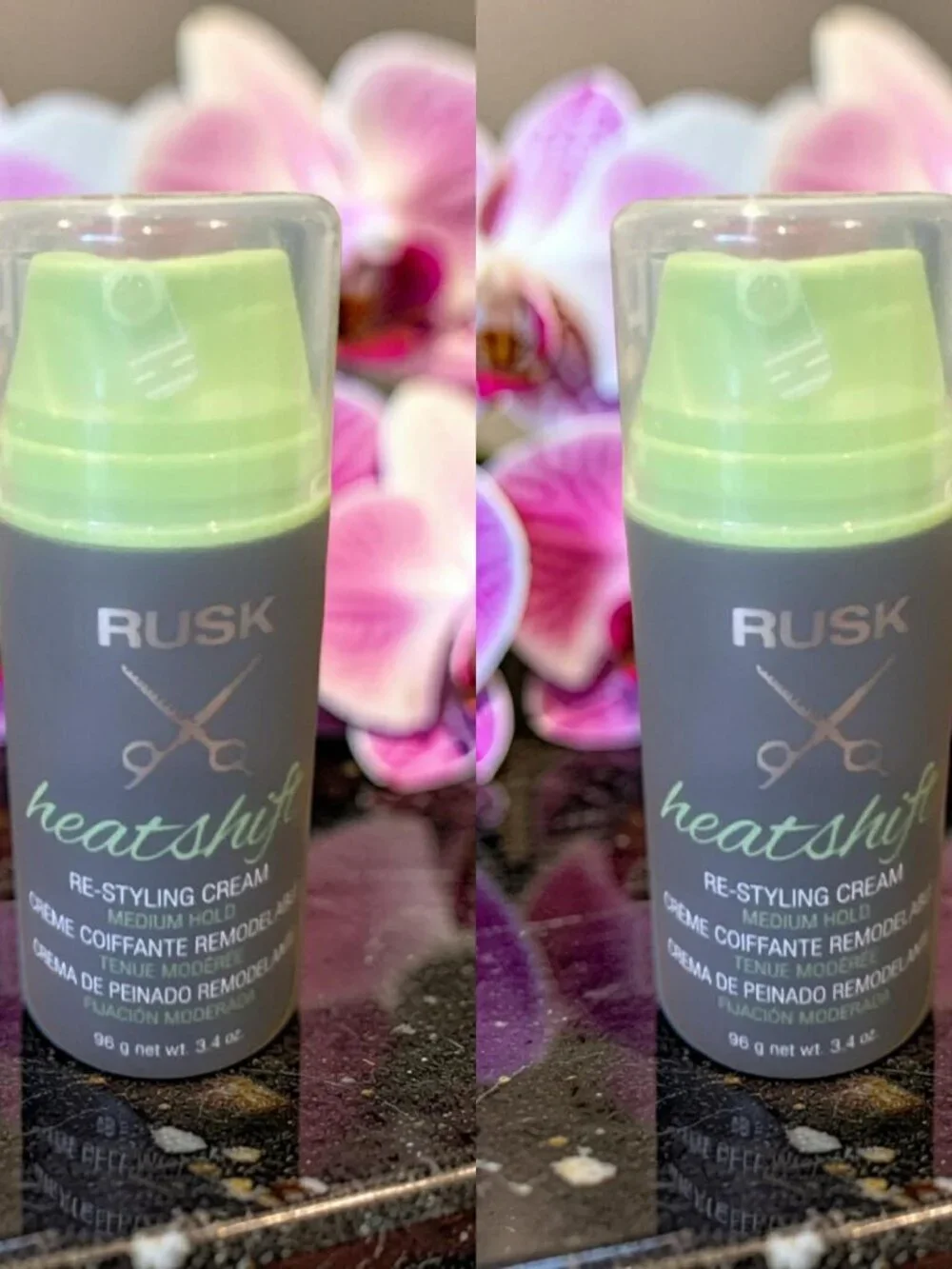 Rusk Heatshift Re Styling Cream Medium Hold 3.4 oz_ 2 units